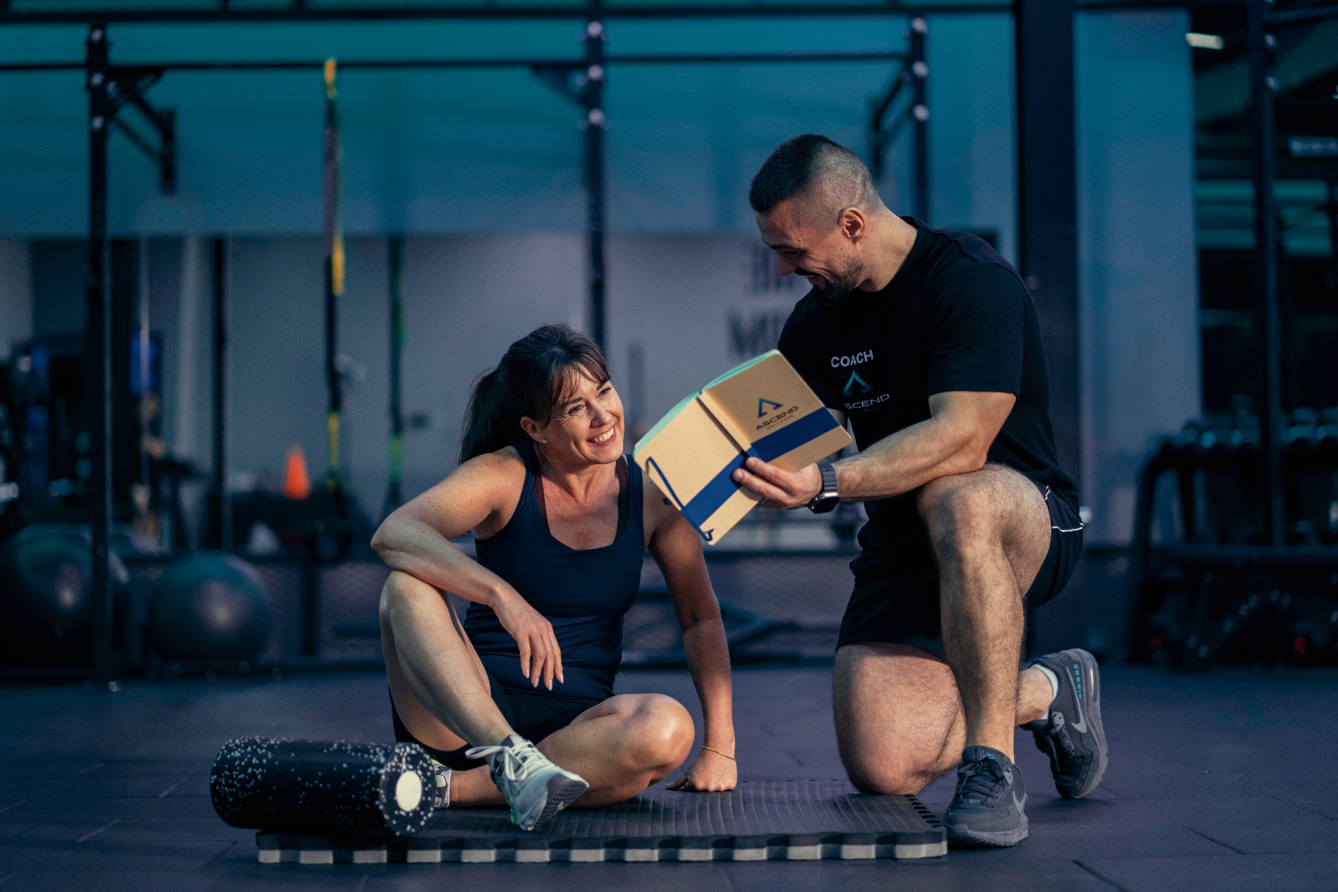 Personal training session with certified coach at Ascend Wellness Dubai